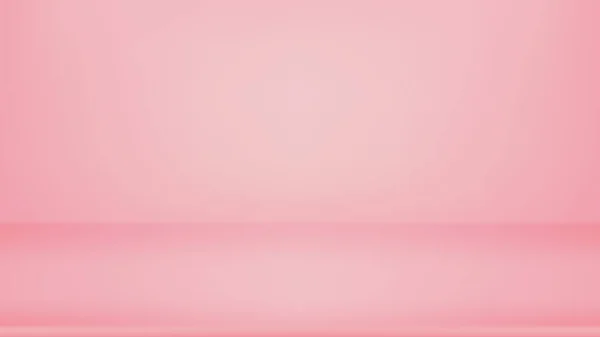 Abstract Pastel Pink Color Tone Background Empty Room Spotlight Effect — Image vectorielle