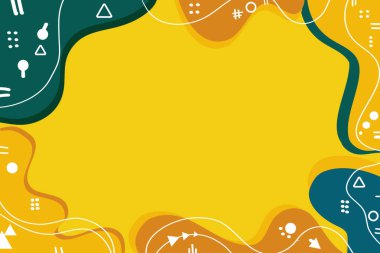 Düz tasarımda soyut gradyan vektör şirin arkaplan. Dinamik tarzda gradyan pankart tasarımı. Poster, online, iniş, sayfa, kapak, reklam, selamlama, kart ve tanıtım illüstrasyonları