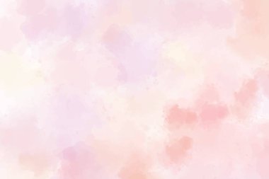 Soyut renkli suluboya el çizimi grafik tasarım vektörü EPS10 illüstrasyonu. Duvar kağıdı veya tema arkaplanı.