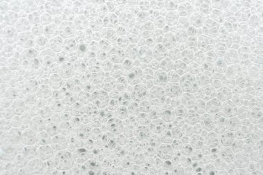 Sabun köpüğü arka planda. Şampuan köpüğü. Suda kabarcıklar