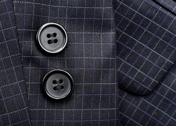 Μανίκι Κουμπιά Στο Αντρικό Κοστούμι Ανδρικό Κοστούμι Μέρος Είδος Ιματισμού — Φωτογραφία Αρχείου