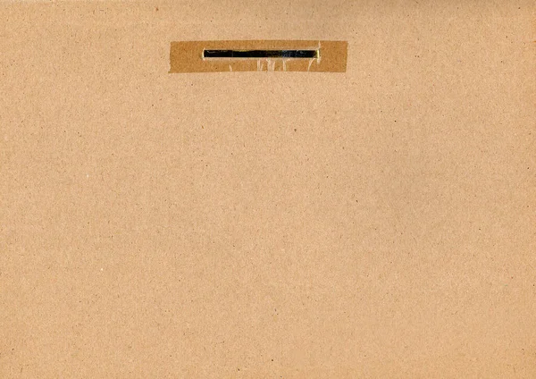 Background Brown Cardboard Folder Old Paper Texture Cardboard Folder — 스톡 사진