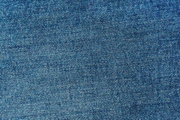 Blue Denim Background Jeans Texture Closeup — ストック写真