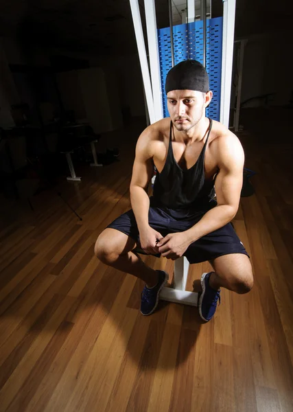 Gym training workout — Stock Photo, Image