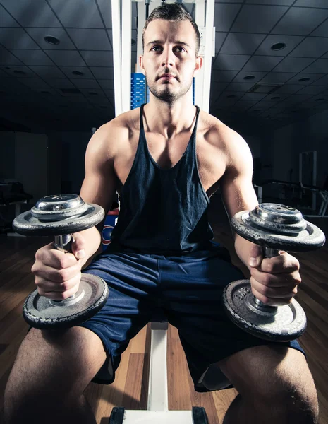 Treino de treino de ginástica — Fotografia de Stock