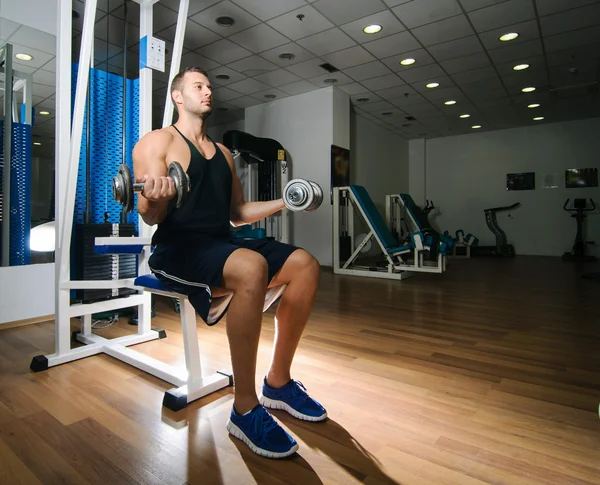 Training van de gymnastiek opleiding — Stockfoto