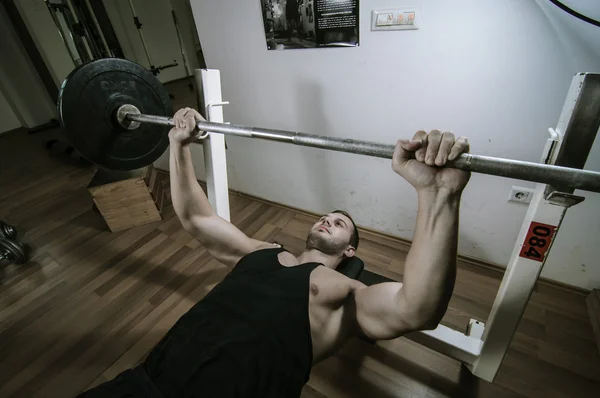 Treino de treino de ginástica — Fotografia de Stock