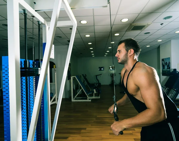 Entrenamiento de entrenamiento de gimnasio —  Fotos de Stock