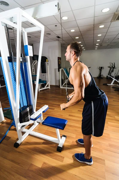 Gym training workout — Stock Photo, Image