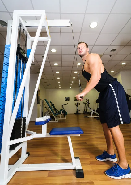 Allenamento in palestra — Foto Stock