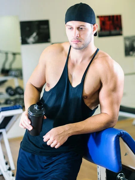 Gym training workout — Stock Photo, Image