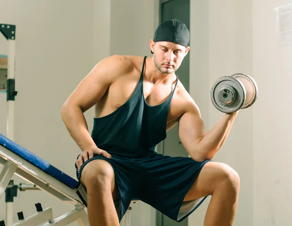 Allenamento in palestra — Foto Stock