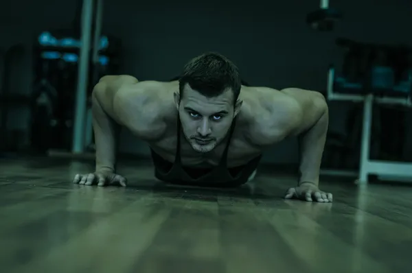 Entraînement de gymnastique — Photo