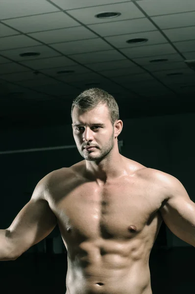 Gym träning — Stockfoto