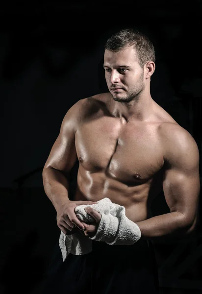 Gym training workout — Stock Photo, Image