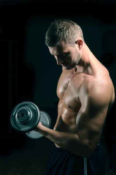 Gym träning — Stockfoto