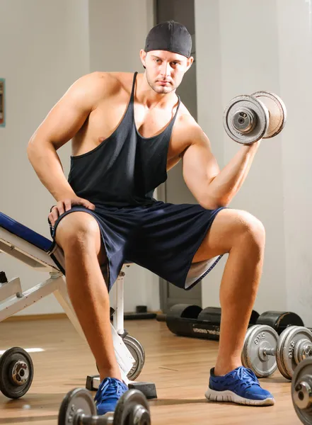 Gym training workout Stock Picture