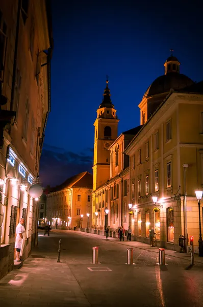 Streets od Ljubljana, Slovenia — Stock Photo, Image