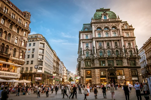 Ruas de Viena, Austra — Fotografia de Stock