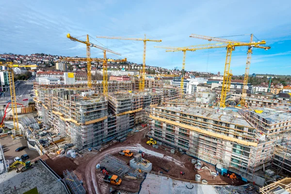 Grande canteiro de obras — Fotografia de Stock