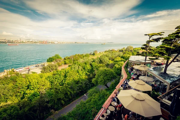 Terraza y restaurante del palacio Topkapi —  Fotos de Stock