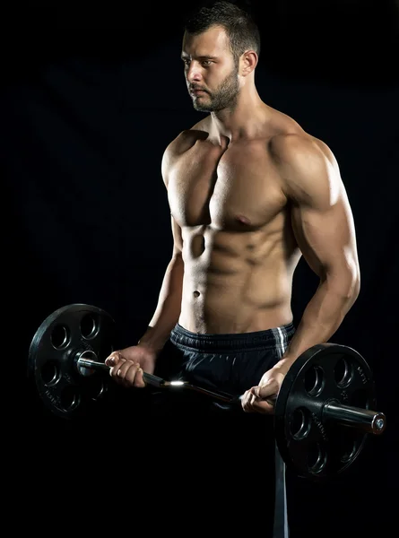 Gym training workout — Stock Photo, Image