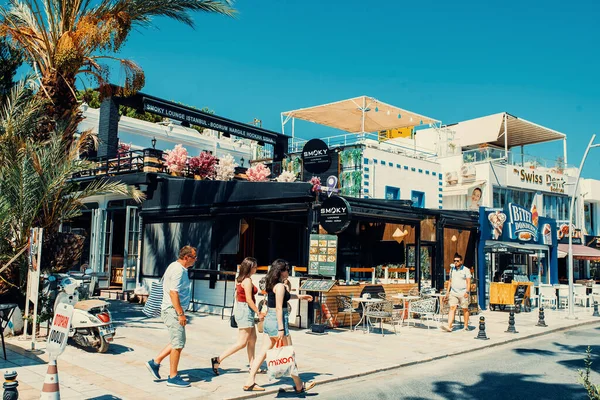 Bodrum Turkey 1St August 2022 Walk Marina Bay City Bodrum — Stock Photo, Image