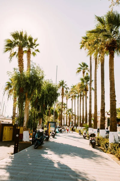 Bodrum Turkey 1St August 2022 Walk Marina Bay City Bodrum — Stock Photo, Image