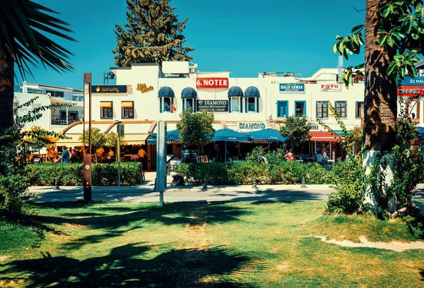 Bodrum Turkey 1St August 2022 Walking Tour Streets Centar Bodrum — Stock Photo, Image