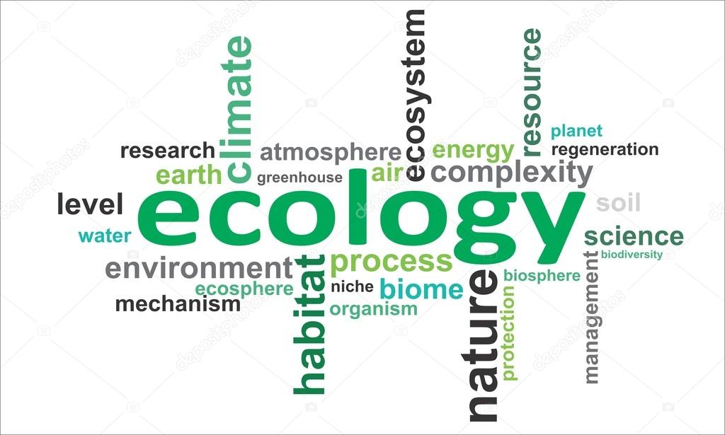 word cloud - ecology