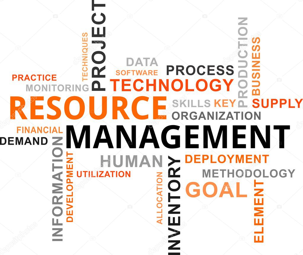 Word cloud - resource management