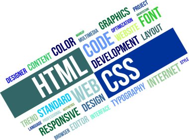 kelime bulutu - html ve css