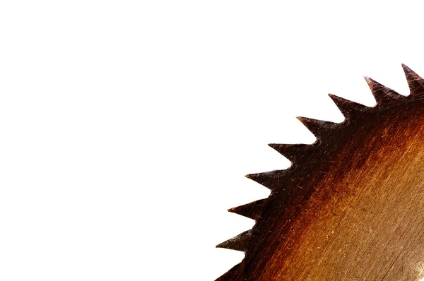Overheated saw blade — Stock Photo, Image