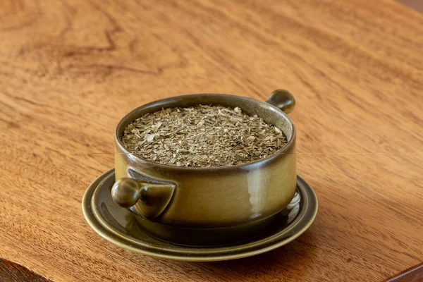 Yerba Mate Bebe Uruguai Argentina Paraguai Brasil Moderno Mate Cor — Fotografia de Stock