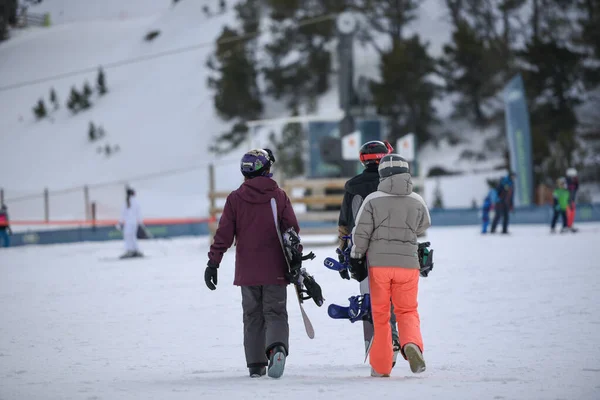 Grandvalira Ανδόρα 2022 Ιανουάριος Ski Resot Της Grandvalira Χειμώνα Στα — Φωτογραφία Αρχείου