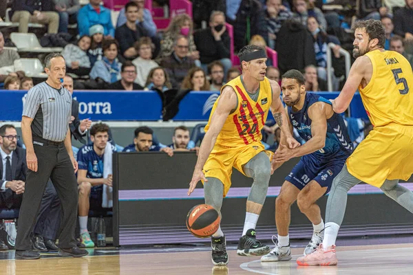 Andorra Vella Andorra 2022 Nisan Acb Ligi Nde Oynayan Oyuncular — Stok fotoğraf