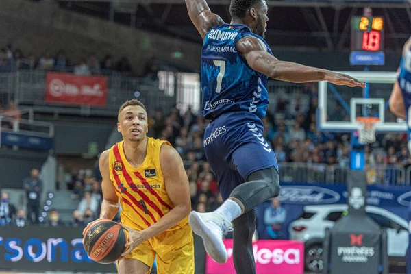 Andorra Vella Andorra 2022 Abril Jugadores Partido Liga Acb Entre — Foto de Stock