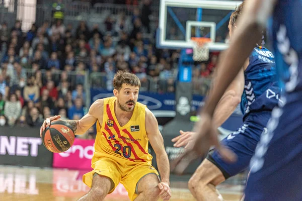 Andorra Vella Andorra 2022 Players Acb League Match Mora Banc — 스톡 사진