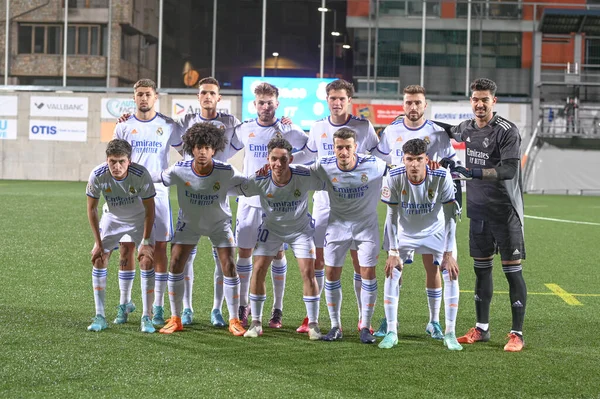 Andorra Vella Andorra 2022 April Real Madrid Players Actie Match — Stockfoto