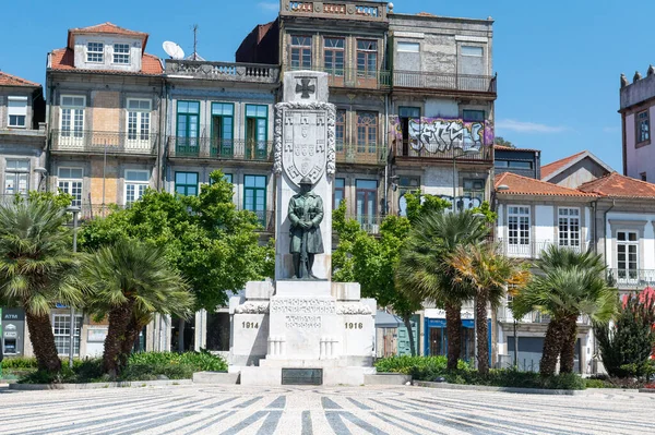 Порту Португалия 2022 Мая Monument Aos Mortos Grande Guerra Порту — стоковое фото