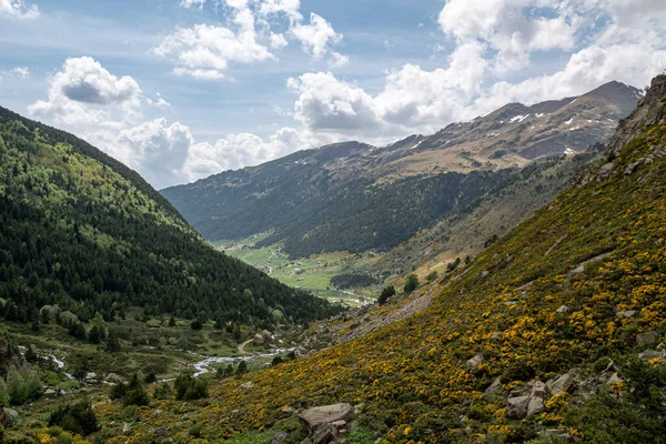 Landscape Vall Incles Andorra Spring 2022 — Stock Photo, Image