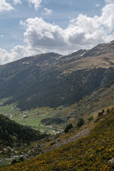 Vall Incles Táj Andorrában 2022 Tavaszán — Stock Fotó