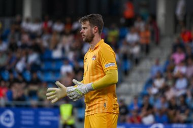 Andorra La Vella, Andorra. 2022 Haziran 6. Michel LIE UEFA Uluslar Ligi Andorra 2 - 1 Liechtenstein maçında.