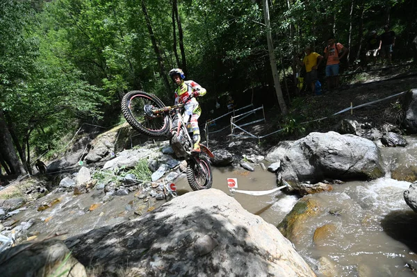 Sant Julia Loria Andora Czerwca 2022 Fim Trialgp Andorra Day — Zdjęcie stockowe