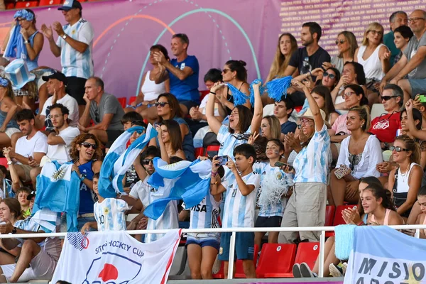 Terrassa Španělsko 2022 Července Hráči Kanadského Pozemního Hokejového Týmu Mistrovství — Stock fotografie