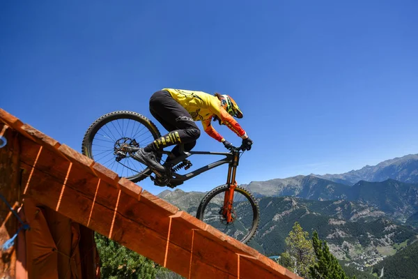 Vallnord Andorra July 2022 Uci Mountain Bike World Cup 2022 — 스톡 사진