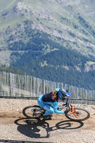 Vallnord Andorra Julio 2022 Copa Mundial Bicicletas Montaña Uci 2022 — Foto de Stock