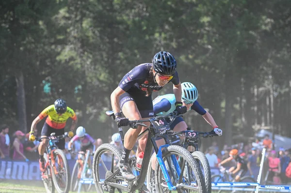 Vallnord Andorra Julho 2022 Uci Mountain Bike Copa Mundo 2022 — Fotografia de Stock