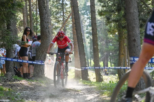 Vallnord Andorra July 2022 Uci Mountain Bike World Cup 2022 — Fotografia de Stock