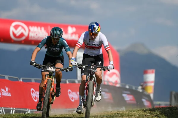 Vallnord Andorra July 2022 Uci Mountain Bike World Cup 2022 — Foto de Stock